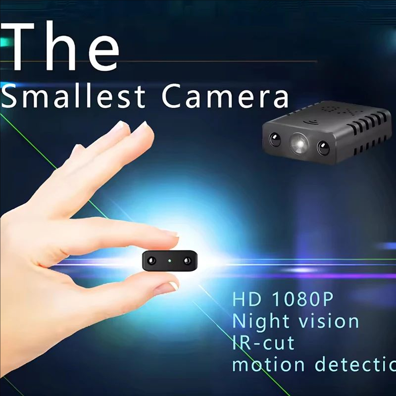 Kamera Mini Wifi 1080P HD XD,  – Home Security Lidar recenzja i cena