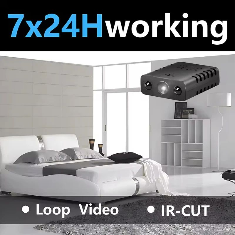 Kamera Mini Wifi 1080P HD XD,  – Home Security Lidar recenzja i cena