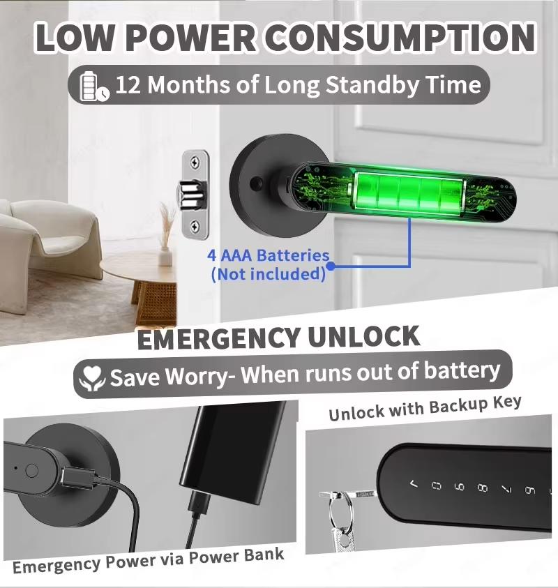Inteligentny cyfrowy zamek do  – Home Security For Apartments recenzja i cena