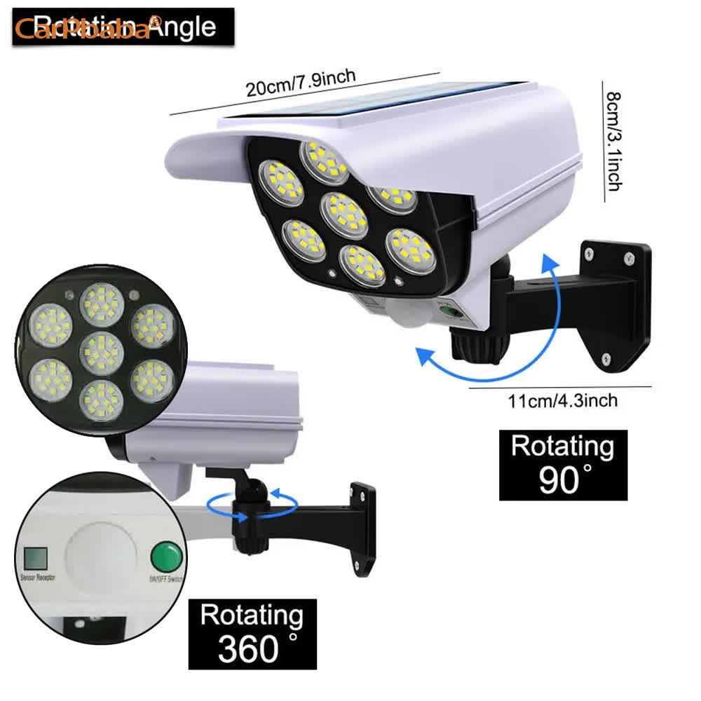 Zewnętrzna Solarna Lampa Bezpi – Home Security Wireless Camera recenzja i cena
